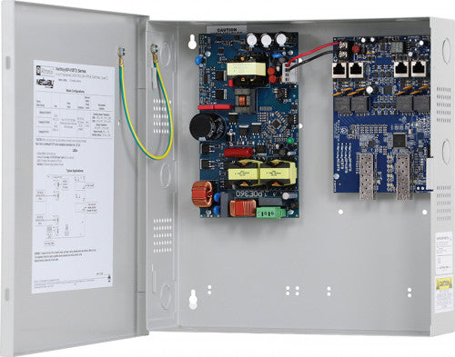 Altronix NETWAYSP41BTX3 4P M CN/NO LNQ/2SFP/360W CH/WM