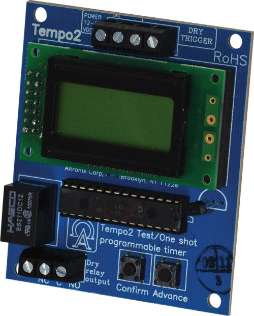 Altronix TEMPO2 DIGITAL TEST/TRIGGER TIMER