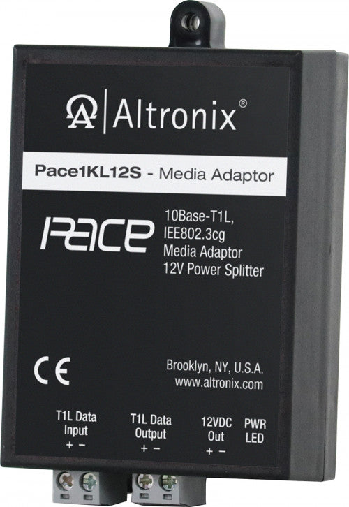 Altronix PACE1KL12S 10BASE-T1L/ET MED AD 12V PW SP