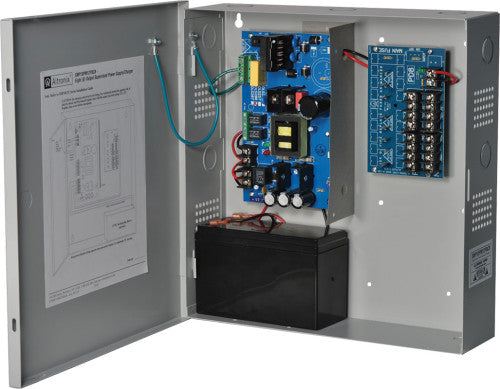 Altronix SMP10PM12P8CB 12VDC,10A 8 PTC Out Cab PS