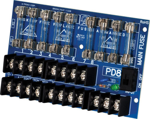 Altronix PD8 POWER DISTRIBUTION UNIT