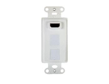 On-Q WP1011WHV1 PRE-CONFIGURED HDMI 2 PORT  STRP WH