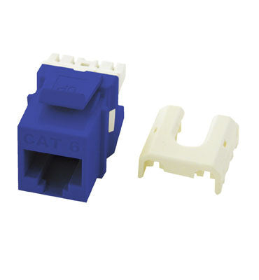 On-Q WP3476BE KEY: CAT 6 QC A/B KEYSTONE CON BL (M10)