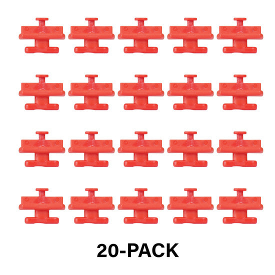 On-Q AC1051KH20 SW: KEYHOLE CLIPS (20PK)