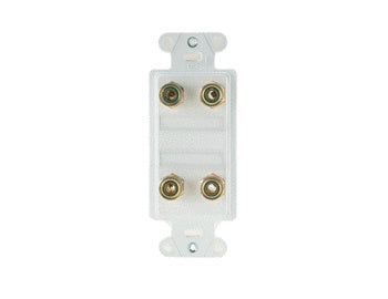 On-Q F9005WHV1 HOME THTR DUAL SPKR CONNCTN KT WH