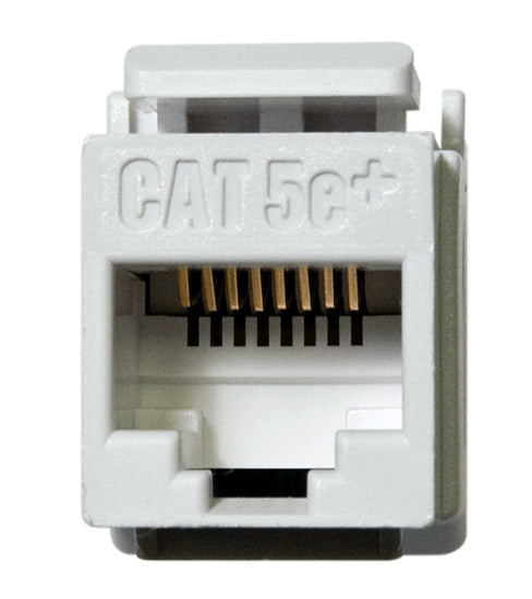 On-Q WP3450WH KEY: CAT 5E RJ45 T568 A/B CNCTR WH (M20)