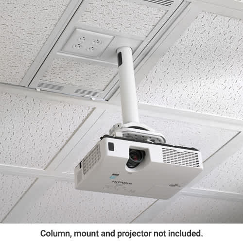 Chief CMS491C 1 X 2 AV CEIING ENCLOSURE W/COLUMN