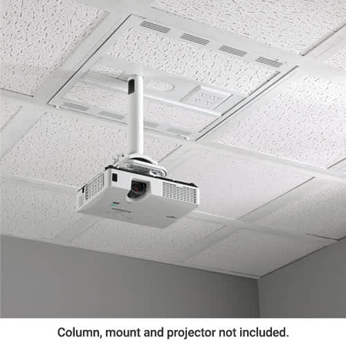 Chief CMS492C 2 X 2 AV CEILING ENCLOSURE W/COLUMN