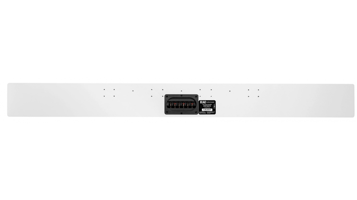 Elac Muro Large 3-Channel Passive Soundbar - White, Each