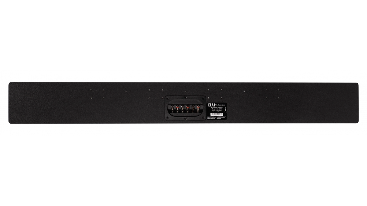 Elac Muro Small 3-Channel Passive Soundbar - Black, Each