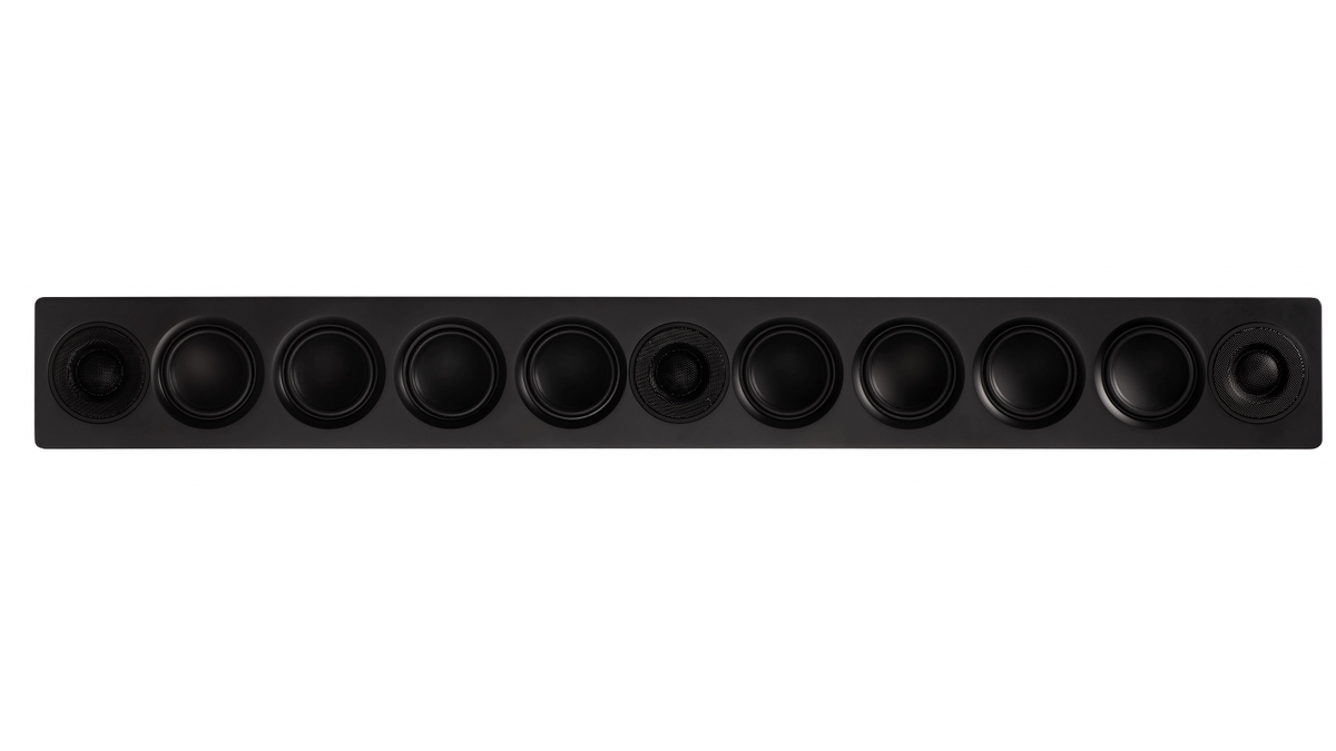 Elac Muro Small 3-Channel Passive Soundbar - Black, Each