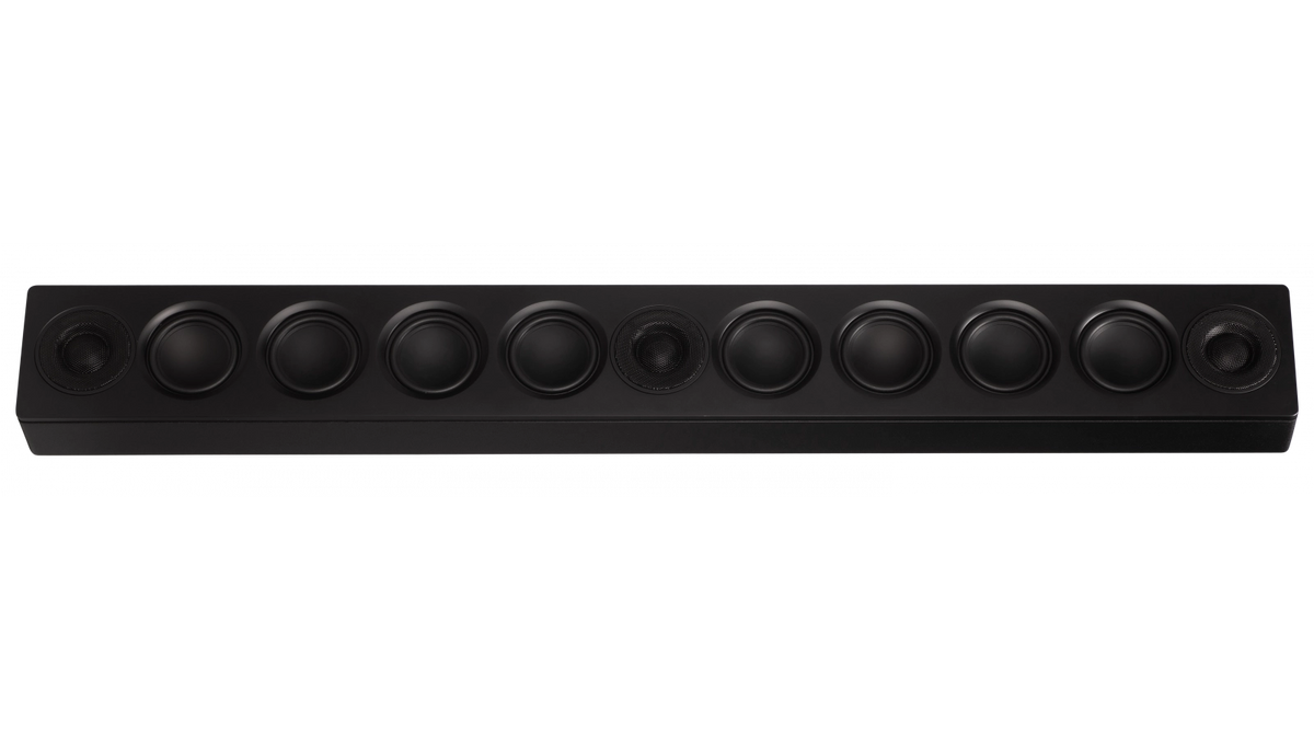 Elac Muro Small 3-Channel Passive Soundbar - Black, Each