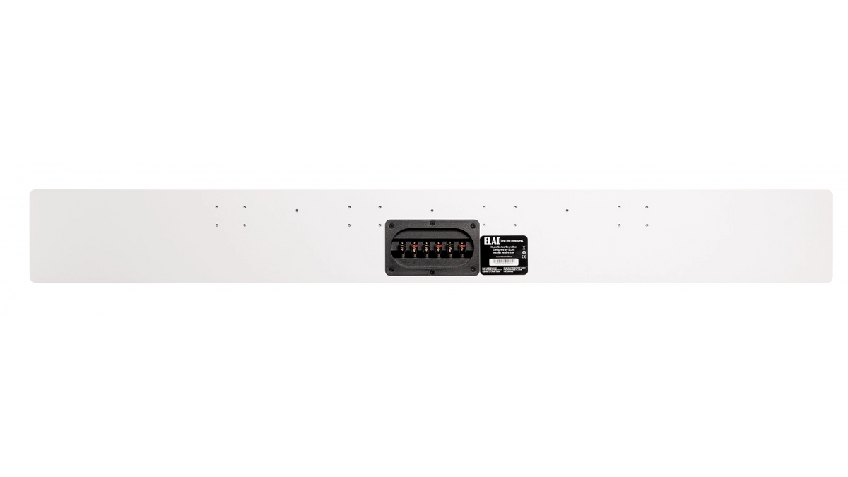Elac Muro Small 3-Channel Passive Soundbar - White, Each