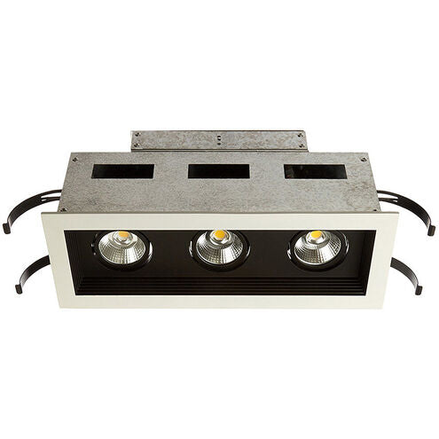 WAC Lighting MT-3LD311R-W930-BK Mini LED Multiple Spots LED Black Multiple Recessed Trim in Wide, 3000K