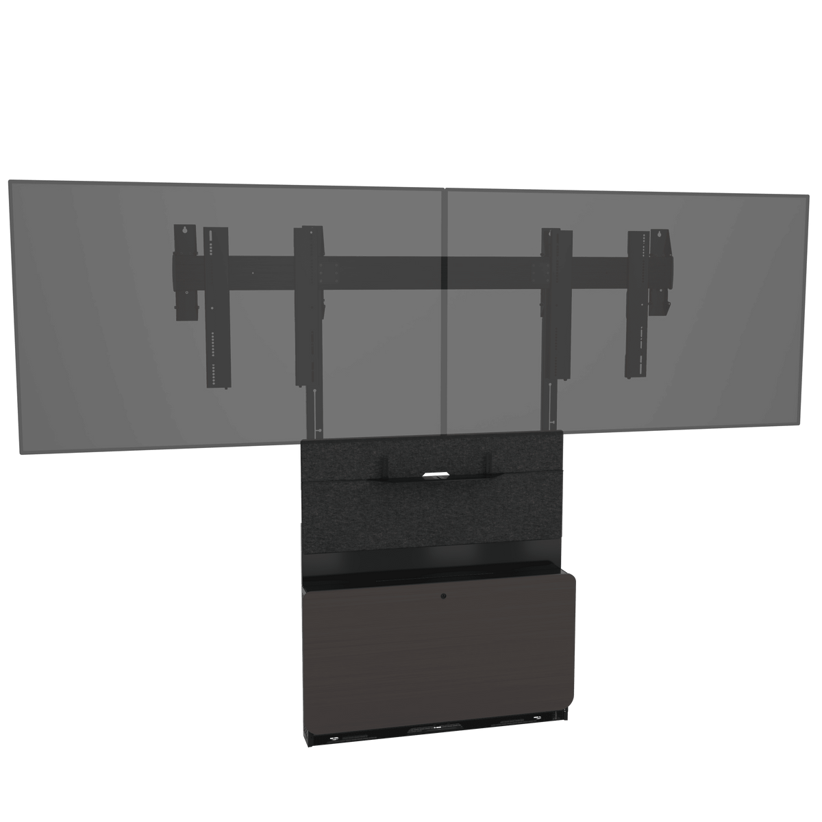 Chief TFSMHBP7 TEMPO FLOOR SUPP MOUNT - DARK HPL PDU