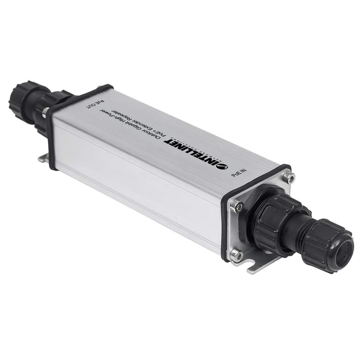 Intellinet 561211 Outdoor Gigabit High-Power PoE+ Extender Repeater