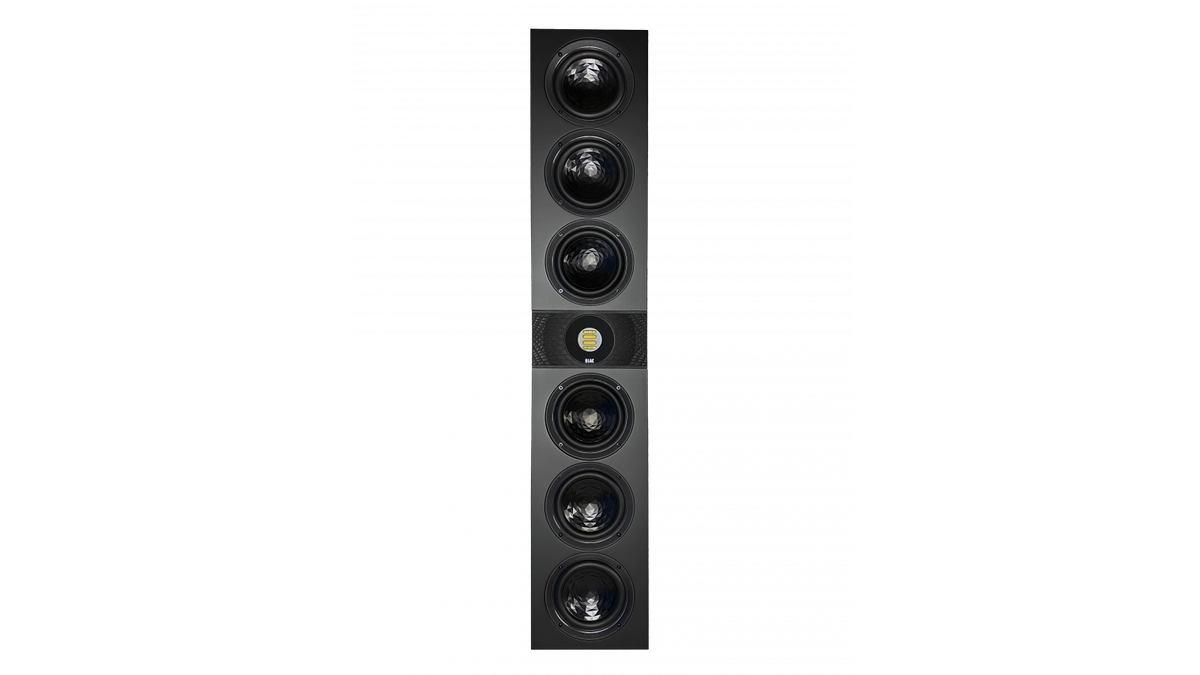 Elac Vertex III  JET 6.5" x 3 On-Wall Sealed Cabinet Speaker - Black, Each