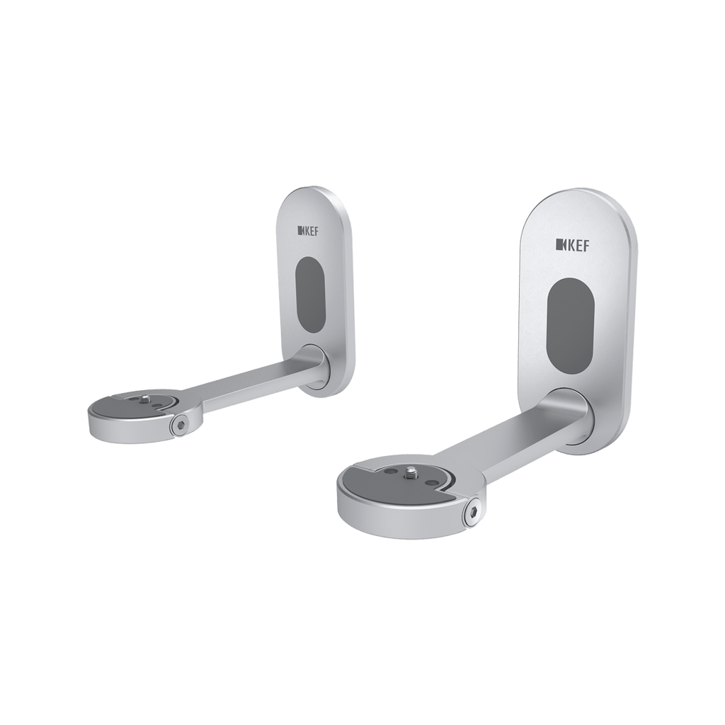 Kef B1 Wall mount bracket for LSX II Silver B1S, Pair