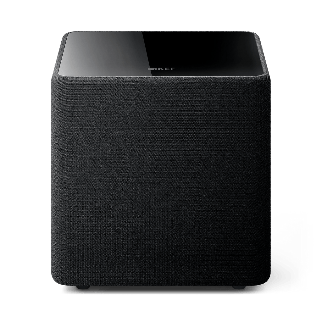 Kef KUBE8MIE  8in Woofer & 300W RMS Subwoofer Black, Each