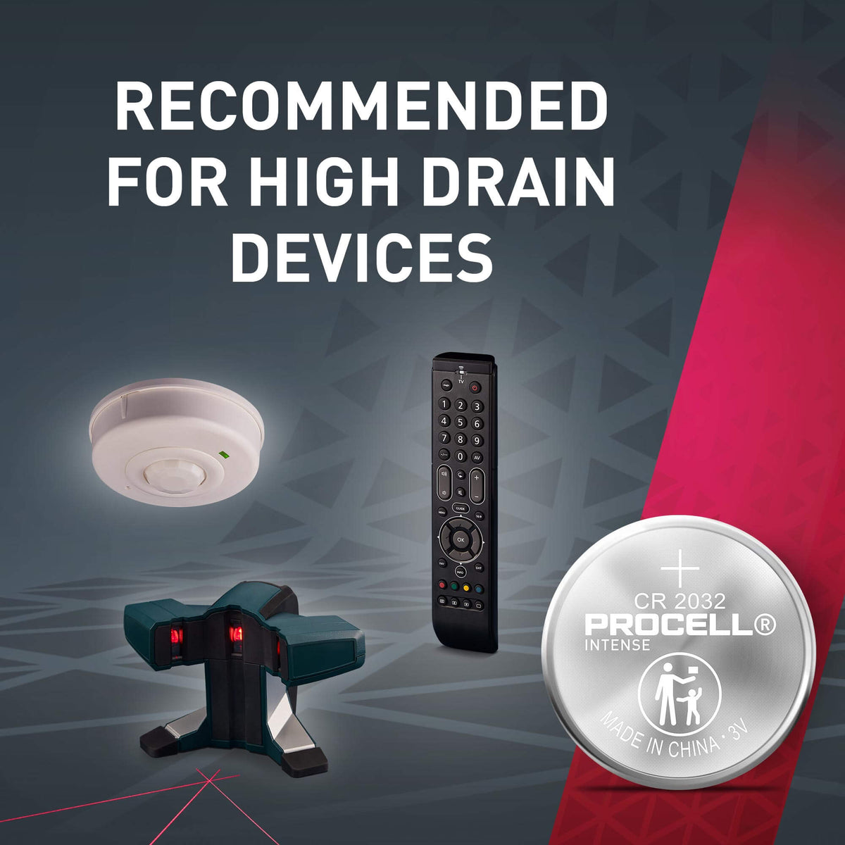 Procell Lithium Coin Intense CR2032, 3V