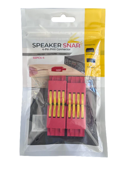 Speaker Snap SSPC4-4 PHX Connector 4-Pin / 4 Pieces