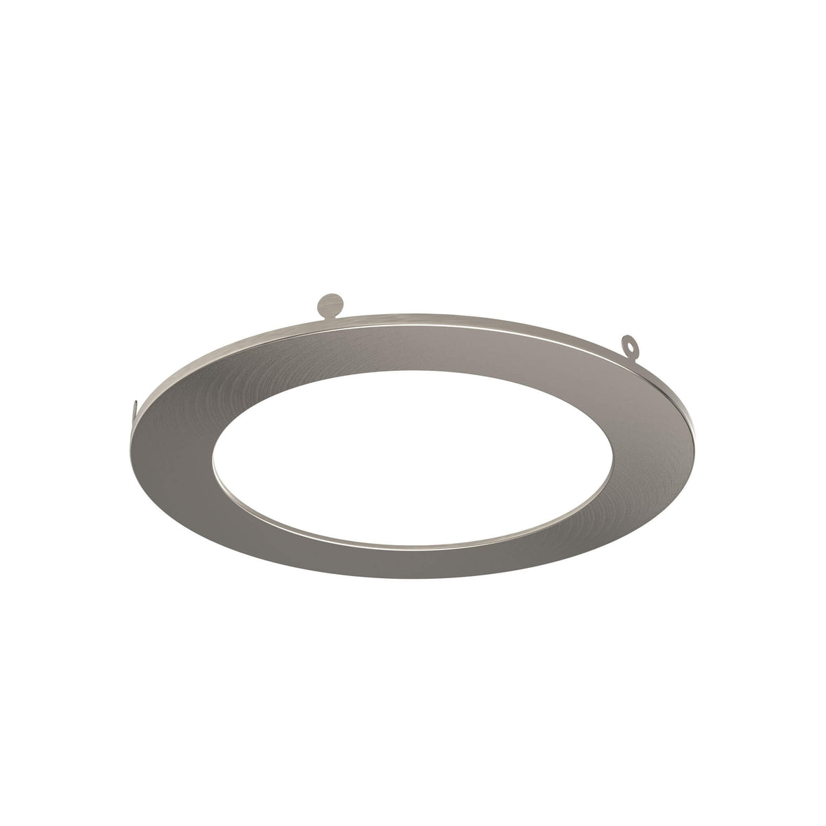 DALS REC-TRIM6-SN 6in Trim Round, Satin Nickel