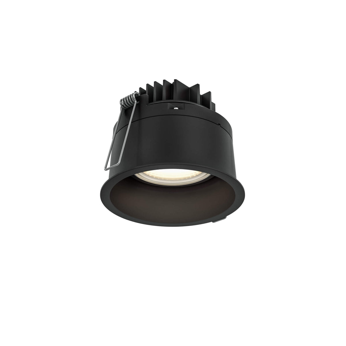 DALS RGM4-CC-V-BK 4 Inch Round Indoor/Outdoor Regressed Gimbal Down Light - universal 120V-347V, 0-10V dimming