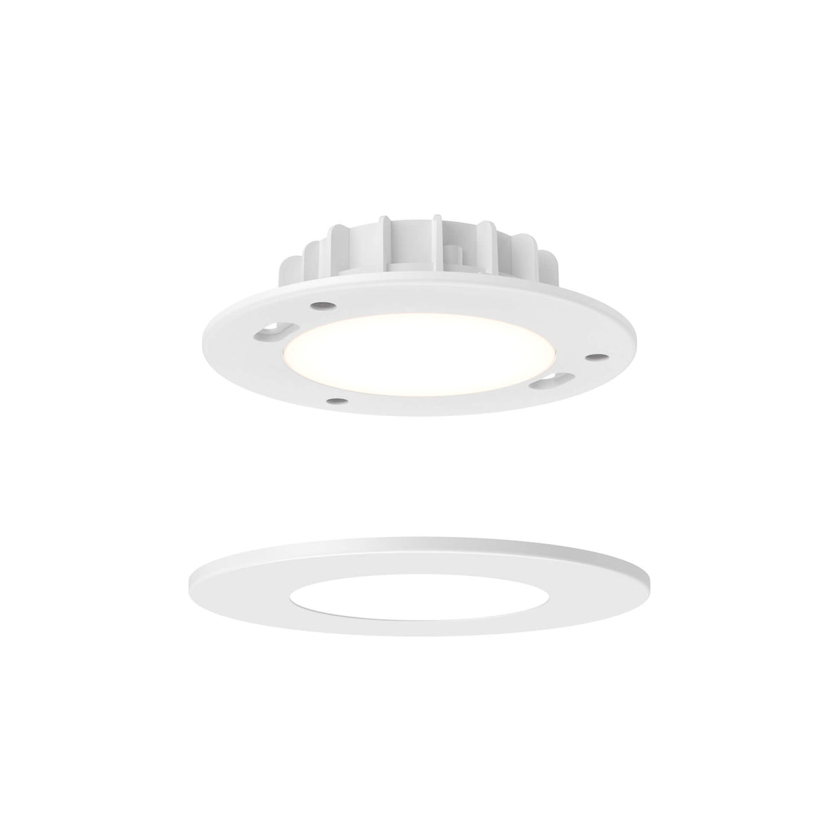 DALS 4" Recessed Retrofit LED Light, 5CCT RTJB4-CC-WH