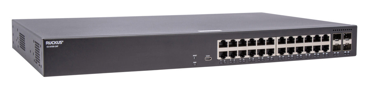 Ruckus ICX8100-24P 24-PRT POE 4X1G SFP