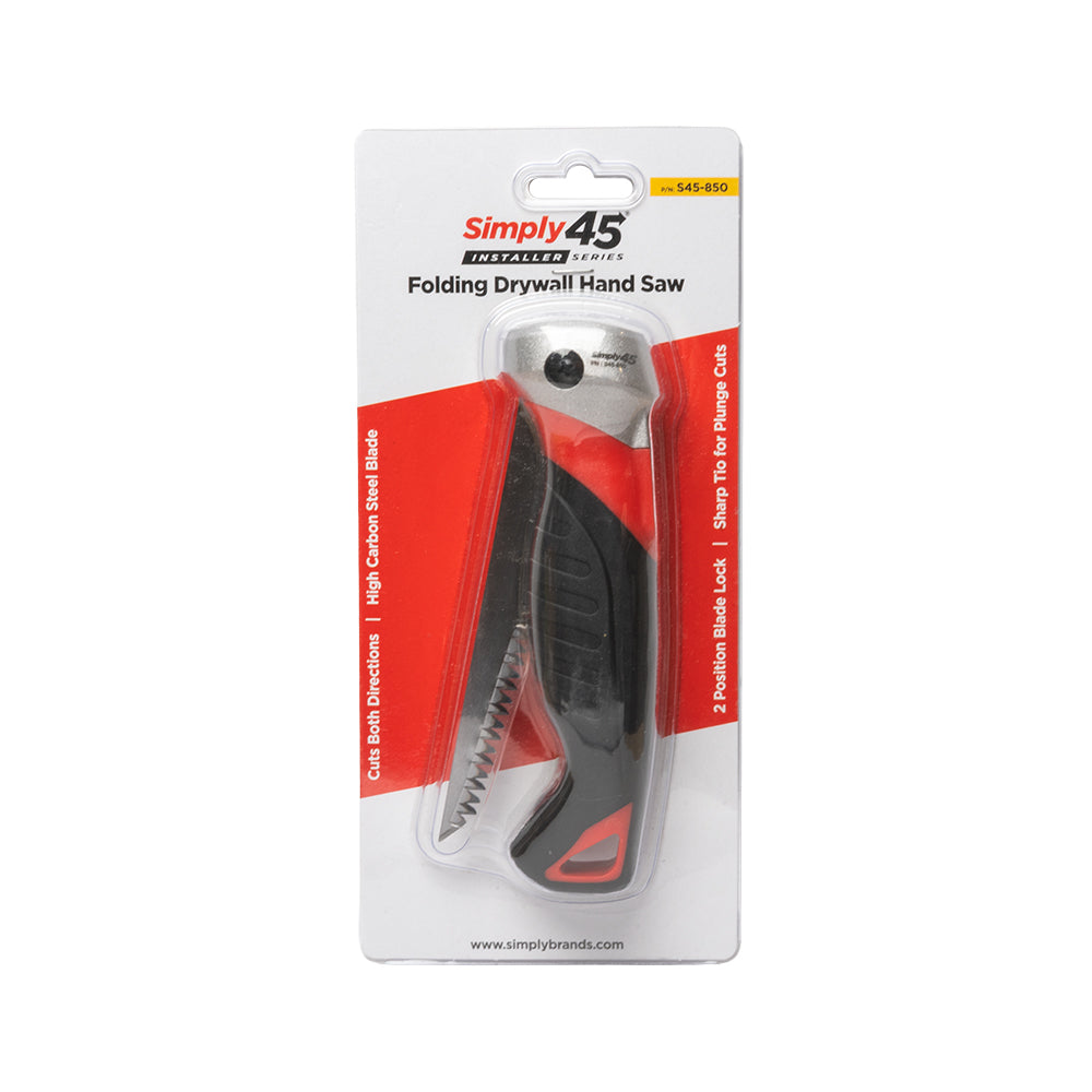Simply45 S45-850 Drywall Saw with Folding Blade – 1Ea/Blister