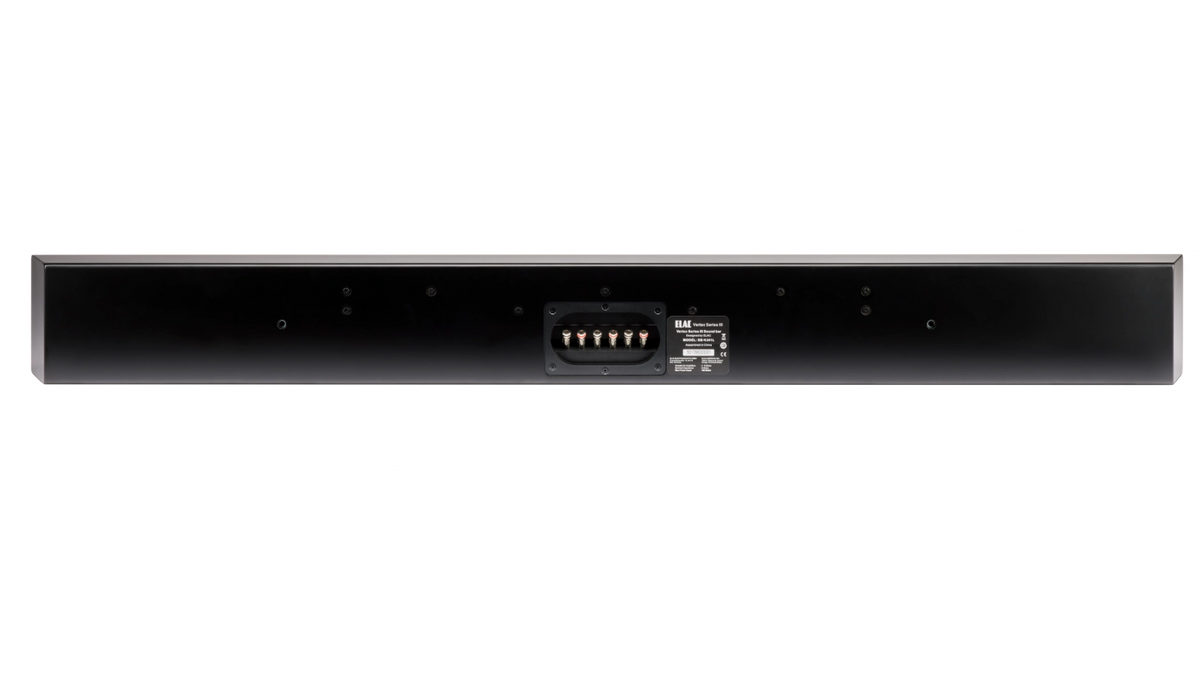 Elac Vertex III 3-Channel Passive Soundbar-JET-Large - Black, Each
