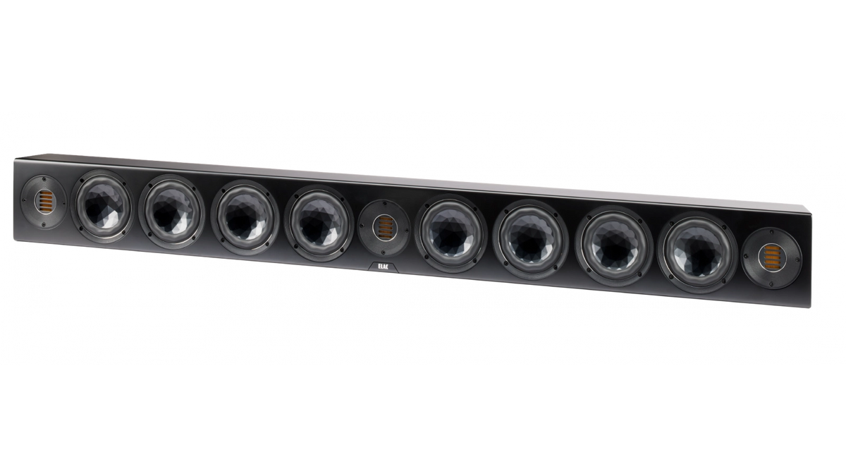 Elac Vertex III 3-Channel Passive Soundbar-JET-Large - Black, Each