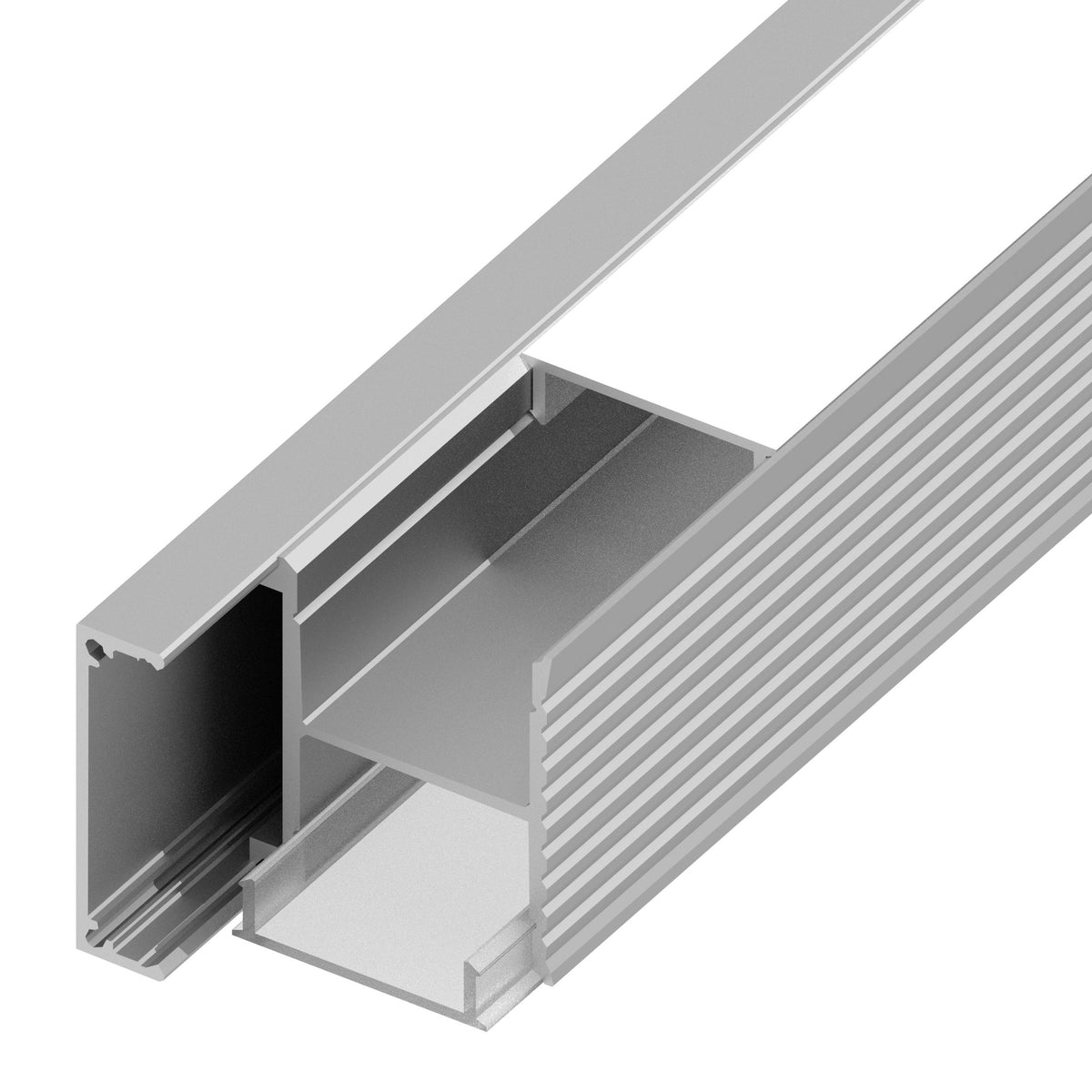 Diode Channel Bundle, SCONCE, Frosted Cover, End Cap Pairs, Mounting Hardware