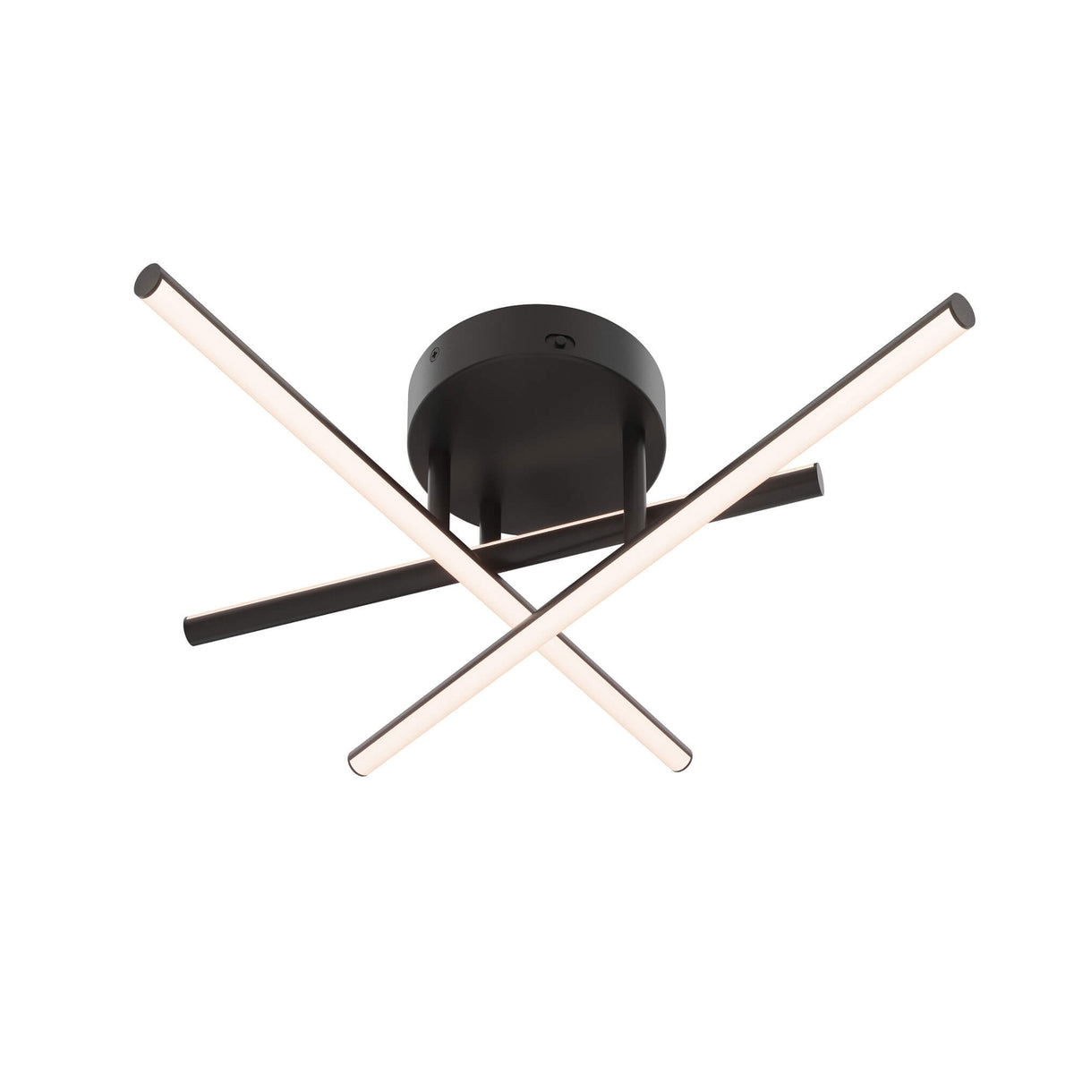 DALS 20″ Three branch Flush mount SSFM20-CC-BK