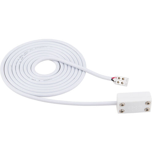 WAC Lighting T24-BS-EX2-072 Basics & Gemini 24 146 inch White LED Tape Lighting in 144in