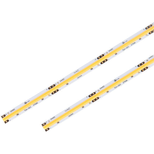 WAC Lighting T24-GE2-100-30WT Gemini 24 LED 1200 inch White LED Tape Lighting in 3000K
