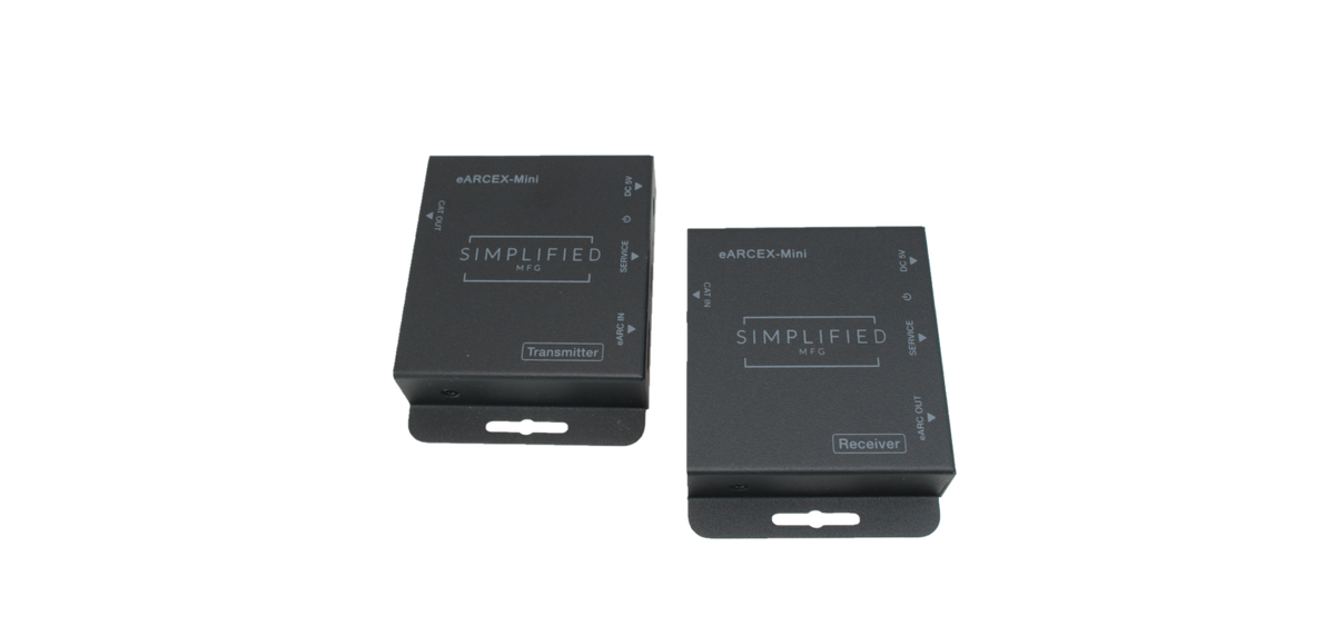Simplified eARCEX-Mini 50m eARC Audio Extender with CEC