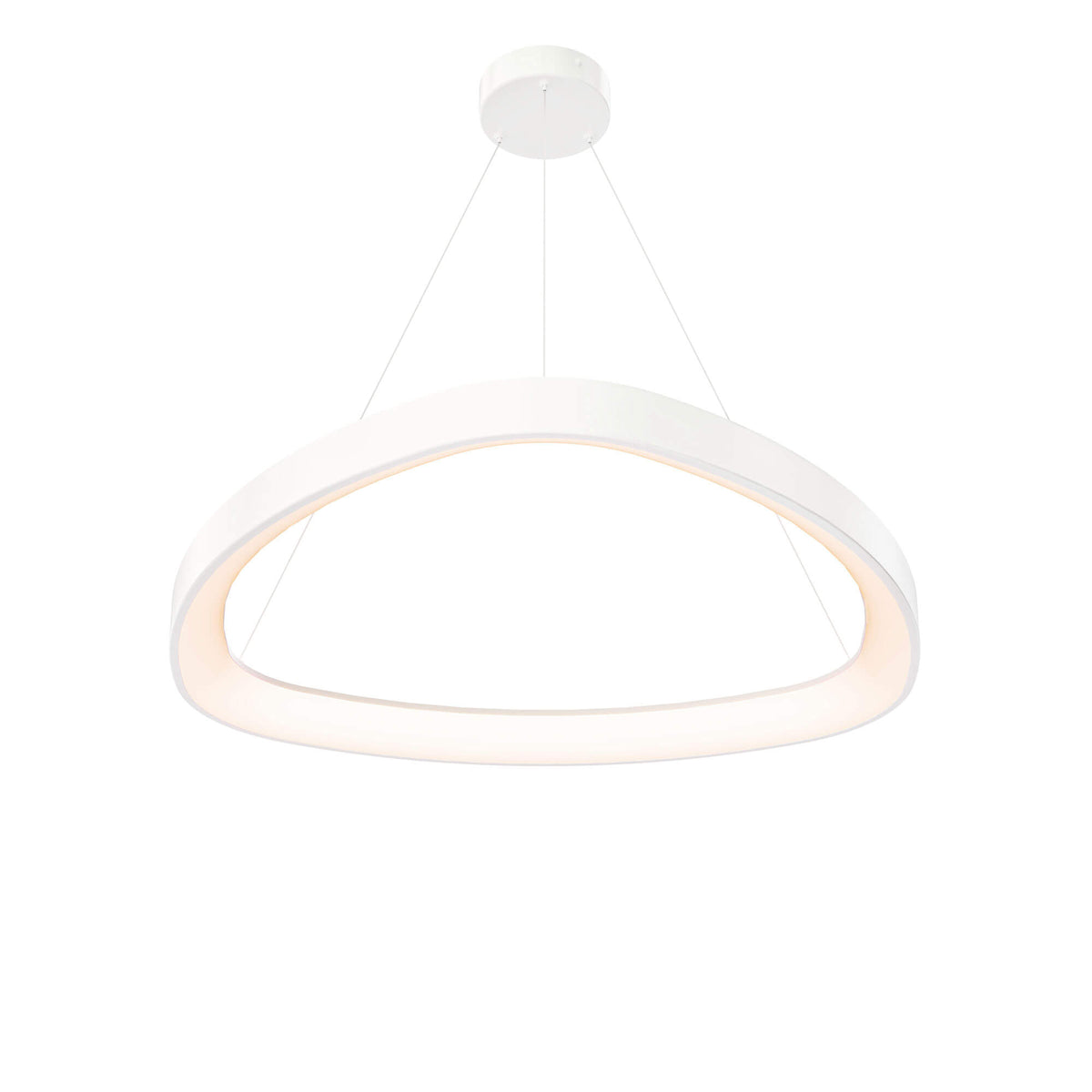 DALS Triangle Pendant 5CCT TRPD34-CC-WH