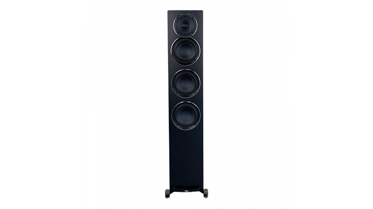 Elac 5.25" UniFi Reference Floorstand Speaker - Walnut/Black, Each