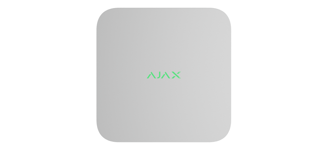 Ajax 127052.122.WH NVR DC (8ch) (8EU) ASP white
