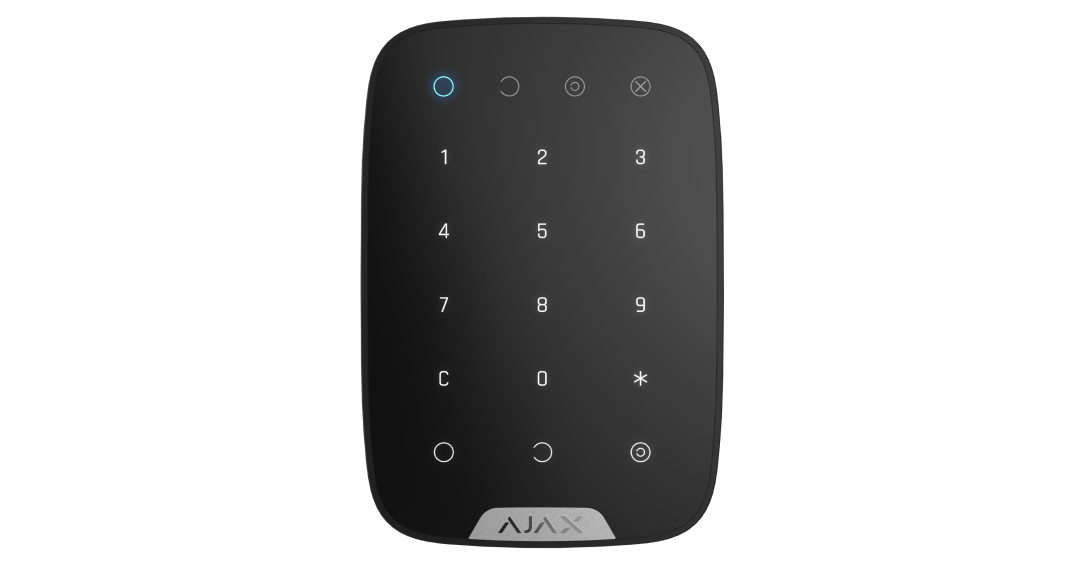 Ajax 42813.12.BL3 Keypad (9NA) UPC black