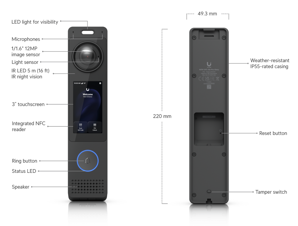 Ubiquiti UniFi Video Camera Pro G6 Entry