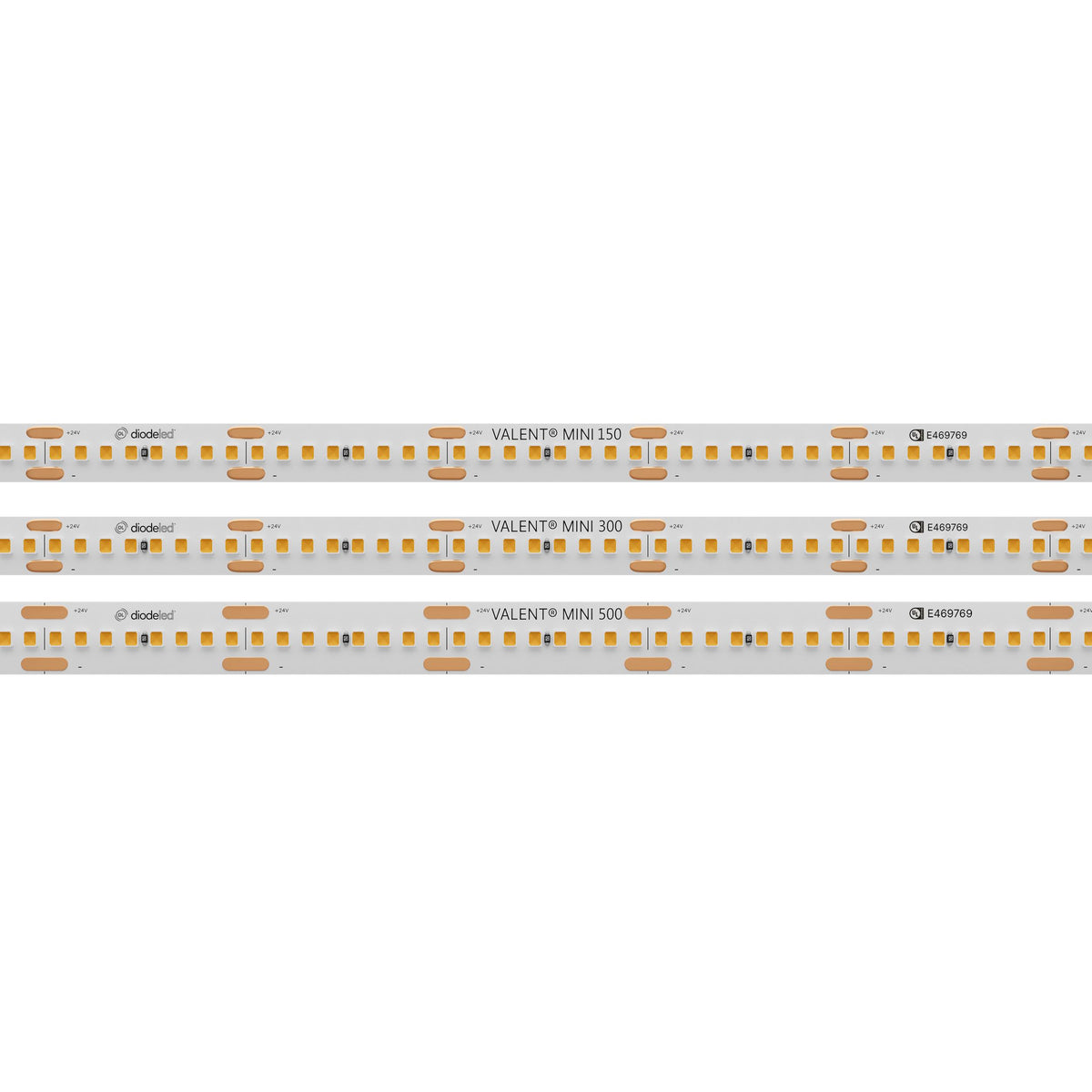 Diode VALENT MINI 90+CRI 10mm LED Tape Light, 24V
