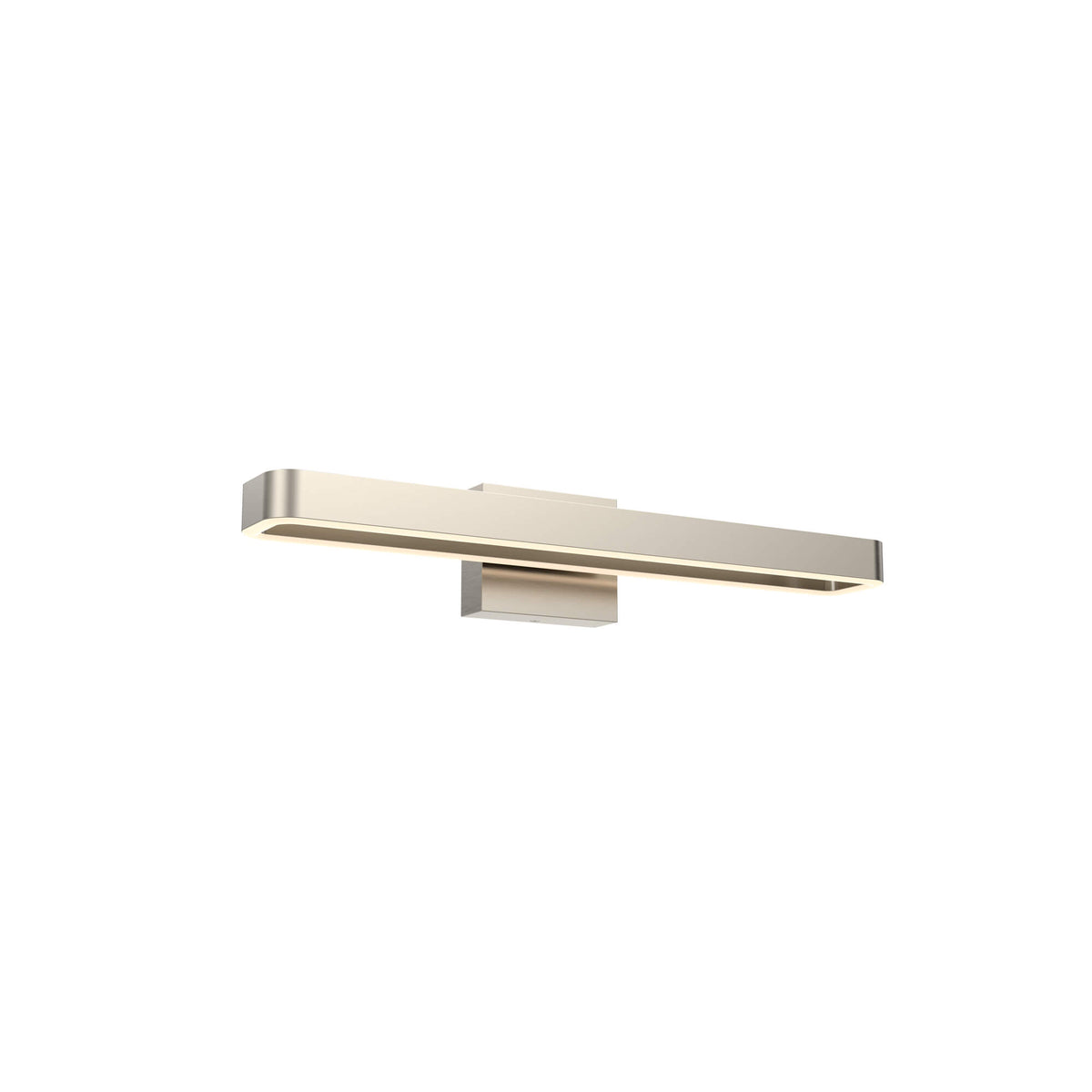 DALS 24″ Rectangular swivel vanity wall sconce VSW24-CC-SN