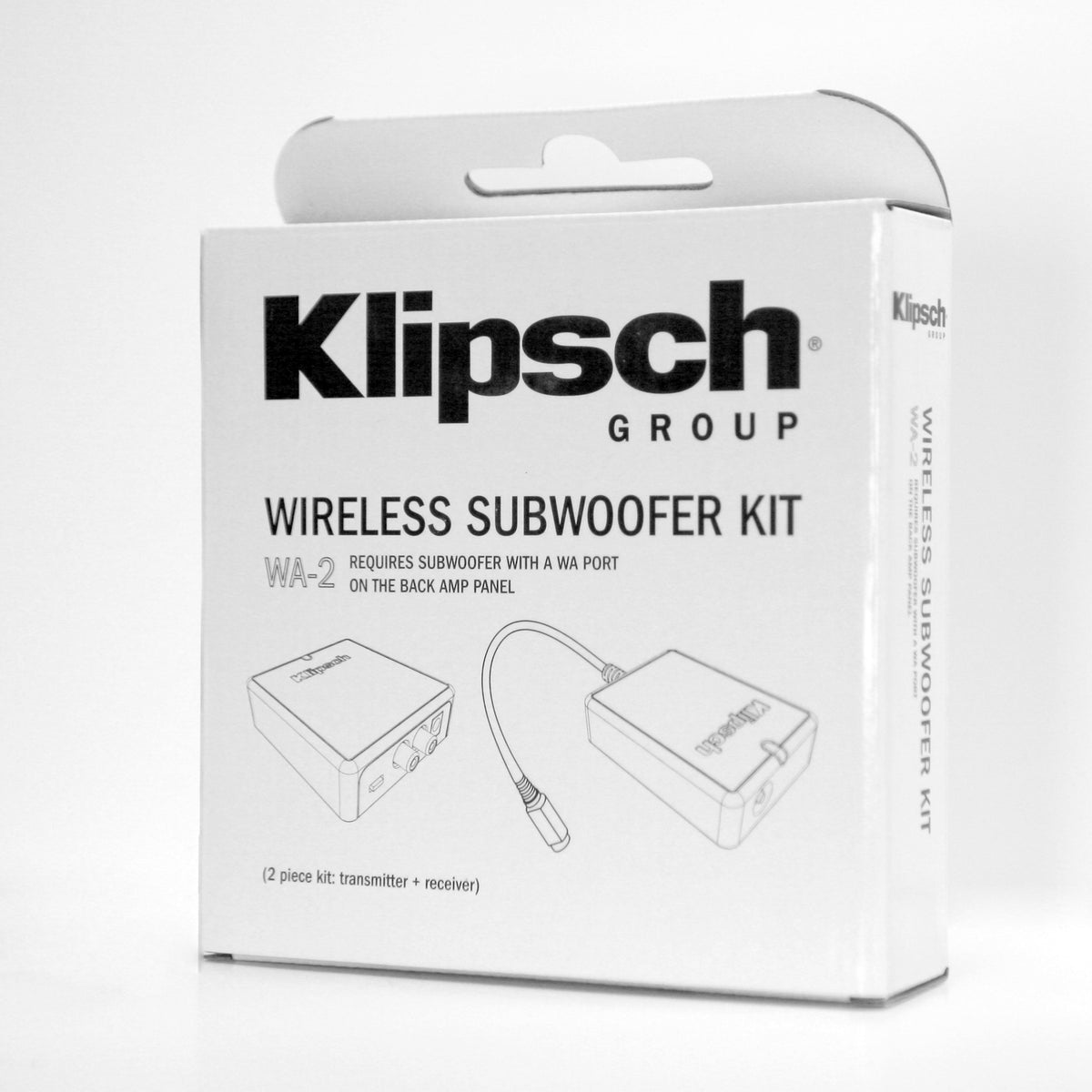 Klipsch WA-2 (Wireless Subwoofer Kit) Black wa 2box 2024 08 14 192210 nivv